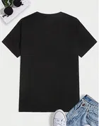 Cotton Blend Round Neck Bull Printed T-Shirt for Men 