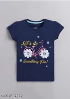 Hosiery Cotton Printed T-Shirt for Kids, Multicolor, Pack of 5 