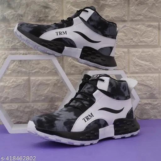 Boots for Men (Black & White, 7)