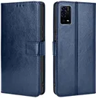 OPPO A55 Artificial Leather Mobile Flip Cover 