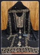 Embroidered Floral Patiala Suits for Women 
