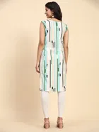 Crepe Printed Kurti for Women 