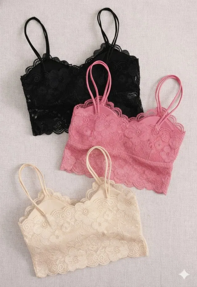 Cotton Solid Padded Bras for Women, Multicolour, Pack of 3 (30)