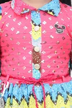 Cotton Blend Frock for Girls 