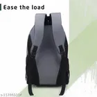 Polyester Backpack for Men & Women, Grey