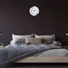 Matiz Analog Wall Clock 20x20 cm Silver