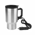 Car Charging Electric Kettle Stainless Steel Travel Coffee (Kk-016)