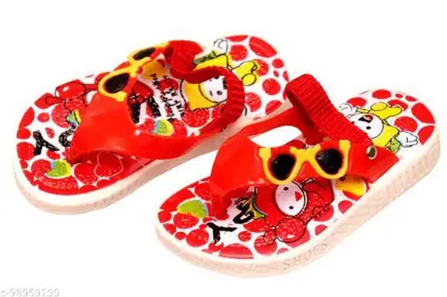 LifeO Sandals for Kids (Red, 12-15 Months)