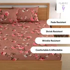 Polycotton Fitted Elastic Double Bedsheet 