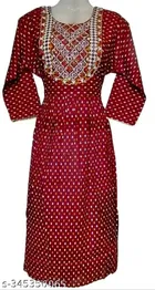 Naira Cut Cotton Printed Kurti for Women 