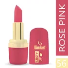 Glam Fam Lusty Matte Lipstick (Rose Pink)