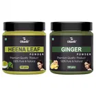 Natural Henna Leaf & Ginger Powder for Skin & Hair 