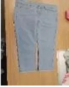 Girls Jeans & Jeggings For Senior, (SN- 3) (Color- Light Blue) (Size- 6-8 Years)