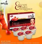 Saffron Red Wine & Tomato Facial Kit (710 g)