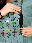 Cotton Embroidered Women Kurta Set for Women 