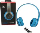 P47 Foldable Wireless Bluetooth Headphone with Mic & SD Card Support 
