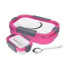 Stainless 2 Containers Lunch Box 