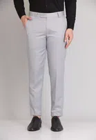 Formal Trouser for Men (Grey, 28)