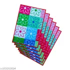 KANUSHI Industries® 1 Pc Microwave/Oven Top Cover + 1 Pc Fridge/Refrigerator Top Cover + 4 Fridge Mate 