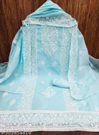 Embroidered Unstitched Suit for Women 