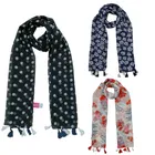 Chiffon Printed Scarves for Women & Girls 