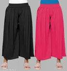Palazzos for Women, Pack of 2 