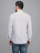 Cotton Blend Printed Kurta for Men 