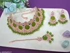 Choker Set Green Free Size for Women