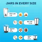 Moonstruck 750W 4 Jars Juicer Mixer Grinder 