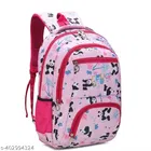 Polyester Backpack Bag, Pink