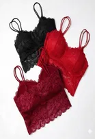 Cotton Solid Padded Bras for Women, Multicolour, Pack of 3 