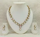 Beautiful Kundan Necklace for Women & Girls, White