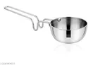 Non Stick Tadka Pan (Silver)