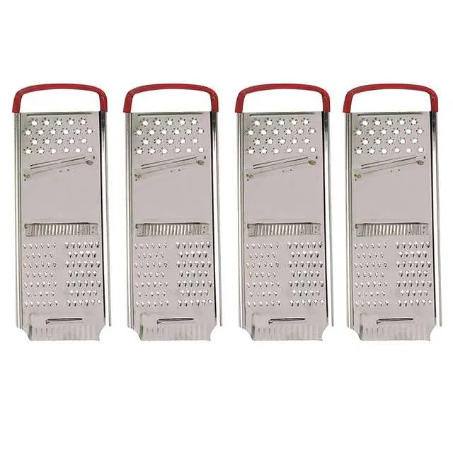 Potato Chipser Cheese Grater Slicer Vegetable Grater For Kitchen (Pack of 4) (OC-085)