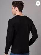 Round Neck Solid T-Shirt for Men 
