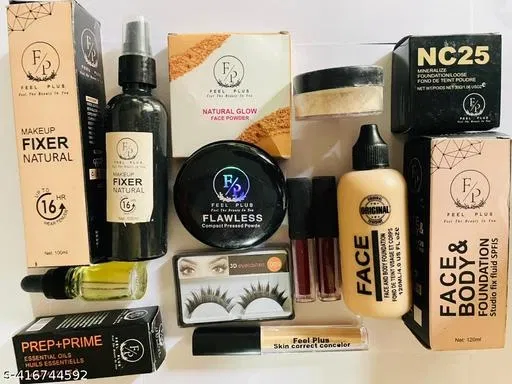 Beauty Parlour Makeup Combo Kit For Women And Girls All Products In 1 Box (9 Items in the set