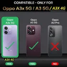 Silicone Mobile Back Cover for Oppo A3 5G 