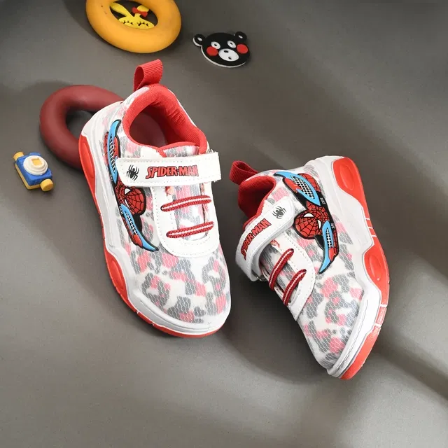 Casual Shoes for Kids (Red & White, 7 C)
