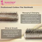 Majestique Golden Hair Styler Brush Essential Ladies 