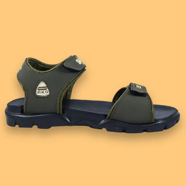 Sandals for Men (Olive, 6)