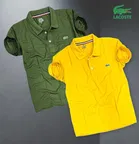 Polo Neck Solid T-Shirts for Men 