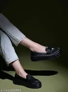 Shoetopia Girls Casual Shoes Black 