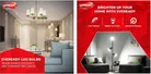 Eveready 0.5 W Basic 3 Pcs B22 LED Bulb 