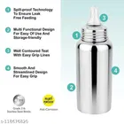 Stainless Steel Milk Feeding Bottle for Infants 