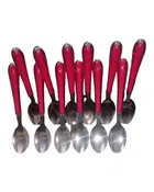 Stainless Steel Spoons Set (Multicolor, Pack of 6)
