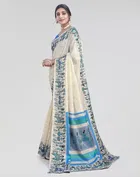 Art Silk Printed Saree for Women 