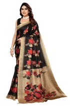 Art Silk Printed Saree for Women 