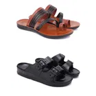Combo of Flipflops & Sliders for Men 