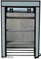 Metal 4 Layer Collapsible Multipurpose Rack 