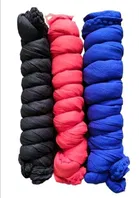 Cotton Blend Dupattas for Women (Multicolor, 2 m) (Pack of 3)